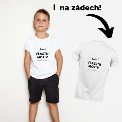 Vlastní motiv na triku PD + ZD