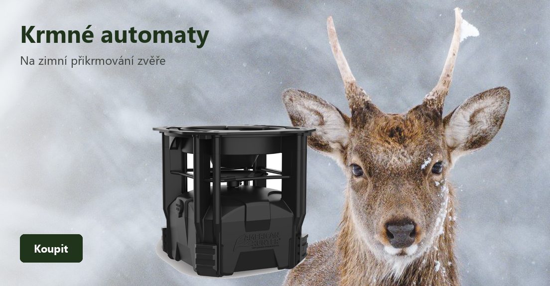 Krmné automaty na zimní přikrmování zvěře