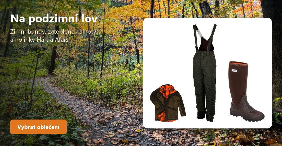Oblečení na podzimní lov – bundy, zateplené kalhoty, holínky