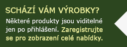Schází Vám produkty?