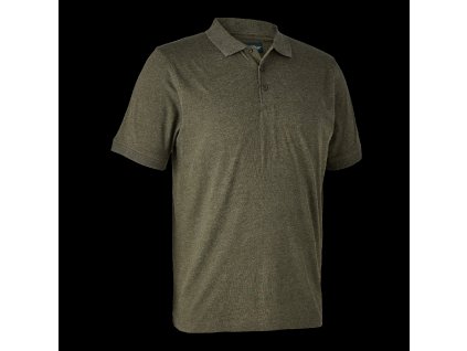 Lovecká polokošile Deerhunter Gunnar (Barva Adventure Green Melange, Velikost 2XL)