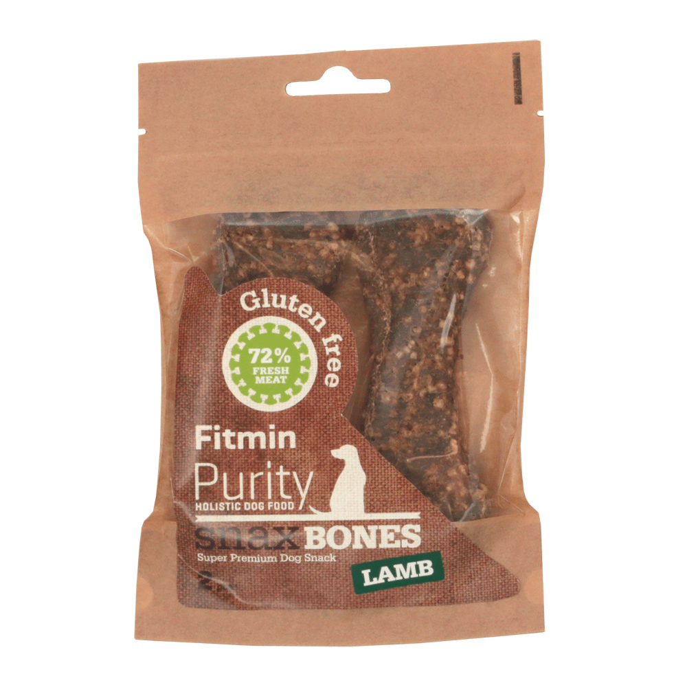 Fitmin Purity Snax Bones Jehněčí pochoutka pro psy 2 ks Hmotnost:0.056 kg