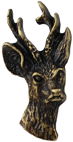 ZUBÍČEK Srnec (odznak na klobouk)