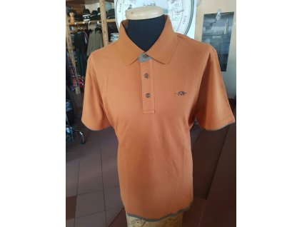 Oranžové triko s límečkem - Blaser