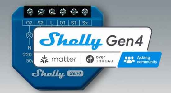 Shelly Gen4 dostane Matter over Thread. Co to znamená pro chytrou domácnost?