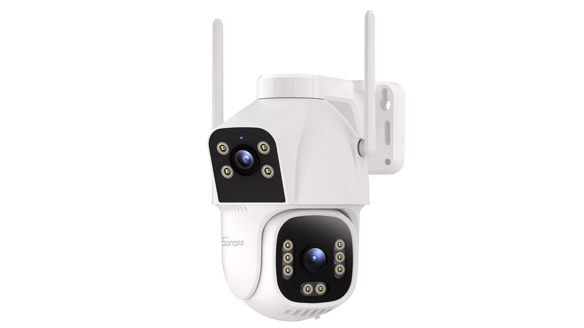 SONOFF CAM Outdoor Duo spojuje dvě 4Mpx kamery se Zigbee hubem