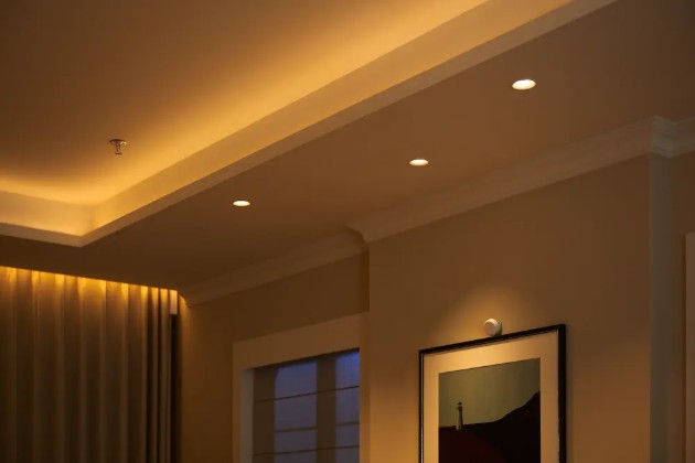 Osvětlení interiéru pomocí LED žárovky AQARA LED Bulb T2 (E27, CCT).