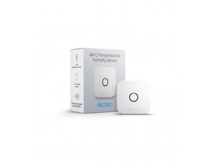 Z-Wave Plus v2 senzor teploty a vlhkosti - AEOTEC aërQ Temperature & Humidity Sensor (ZWA039-C)