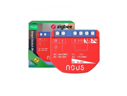 Nous B1Z ZigBee Smart Spínací Modul (1 kanál, bez měření spotřeby)