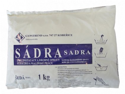 Sadra stavebni seda 1 kg