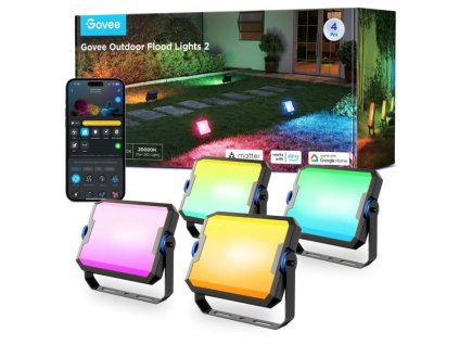 Govee Flood Lights 2 venkovní SMART LED světla 4ks