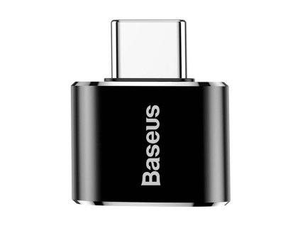 Adaptér Baseus USB—USB typu C 2,4A - černý