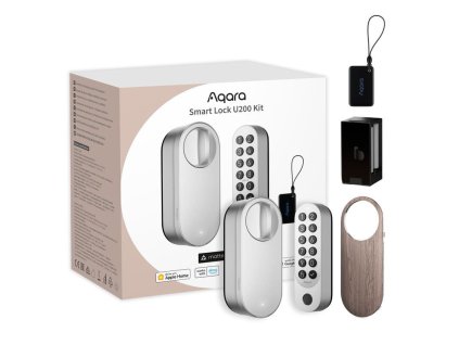 aqara smart lock u200 kit rev 2025 stribrny smart zamek