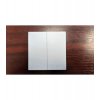 Zigbee vypínač s dvojitým relé - AQARA Smart Wall Switch H1 EU (With Neutral, Double Rocker) (WS-EUK04)