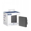 Zigbee vypínač s dvojitým relé - AQARA Smart Wall Switch H1 EU (No Neutral, Double Rocker) (WS-EUK02-G) - Šedá