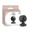 Balení bezpečnostní kamery Aqara Camera G100 Select vedle kamery v černém provedení.