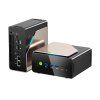 Mini PC GMKtec EVO-T1 s procesorem Intel Core Ultra 9 – pohled zepředu a zezadu