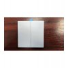 Zigbee dvoj tlačítkový bateriový vypínač - AQARA Wireless Remote Switch H1 Double Rocker (WRS-R02)