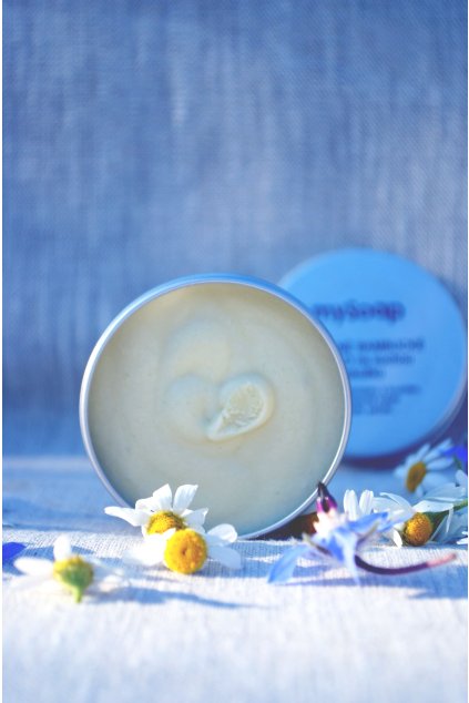 Šlehané bambucké máslo na suchou pokožku