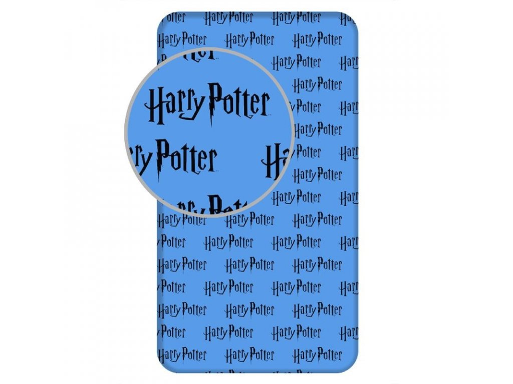 JERRY FABRICS Prostěradlo Harry Potter HP111 Bavlna, 90/200 cm