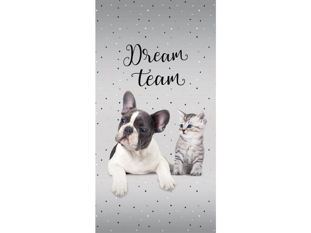 Osuška Sweet Animals Dream Team 70/140 - skladem