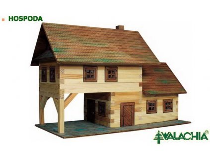 Walachia Hospoda - dřevěná stavebnice - skladem