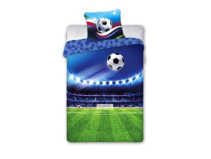 FARO Povlečení Fotbal Bavlna, 140/200, 70/90 cm - SKLADEM