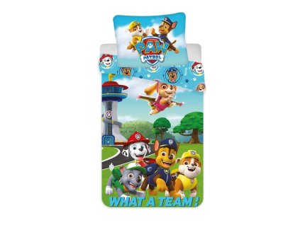 JERRY FABRICS Povlečení Paw Patrol PP297 Bavlna, 140/200, 70/90 cm