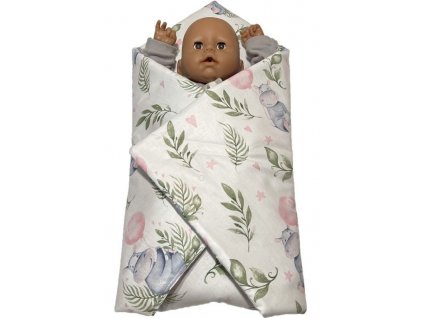 SDS Rychlozavinovačka pro panenky Hrošíci baby Bavlna, výplň: Polyester, 1x 60x60 cm