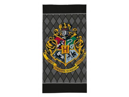 DETEXPOL Osuška Harry Potter black Bavlna - Froté, 70/140 cm