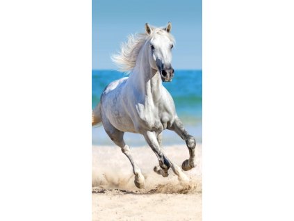 FARO Osuška Bílý Kůň Bavlna - Froté, 70/140 cm