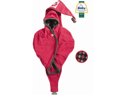 Nosítko babyvak a fusak Lodger Shelter Fleece - Framboise