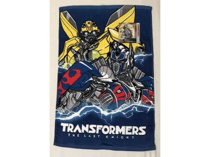 DETEXPOL Dětský ručník Transformers Bavlna - Froté, 60/40 cm