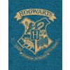 HALANTEX Fleece deka Harry Potter blue Polyester, 130/170 cm