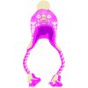 Pletená čepice Barbie s bambulí 951-922