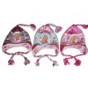 Pletená čepice  Barbie s copánky 952-780