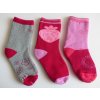 Teplé ponožky Jahůdka- Strawberry 953-144