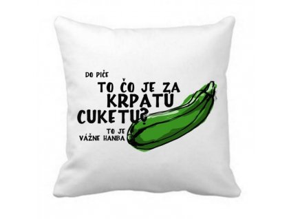 Vankúš Dano Drevo cuketa