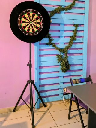 Novinka v Mystery! Sisalový terč na šípky. Keďže šípky sa môžu hrať len mimo kvízov a eventov, tak sme kvôli nemu...