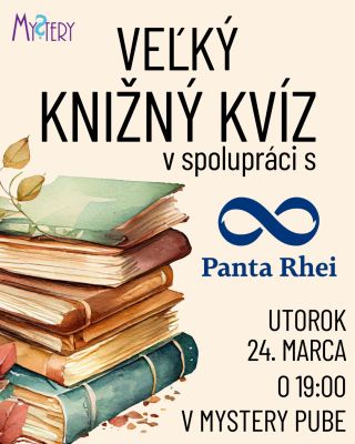 Pre všetkých knihožrútov sme si v Marci, mesiaci knihy, opäť pripravili Veľký knižný kvíz. Príď si otestovať svoje...