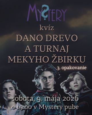 Na máj máme pre vás pripravené ešte dva termíny rovnakých kvízov Dana Dreva z apríla. Dano Drevo a turnaj Mekyho Žbirku je...