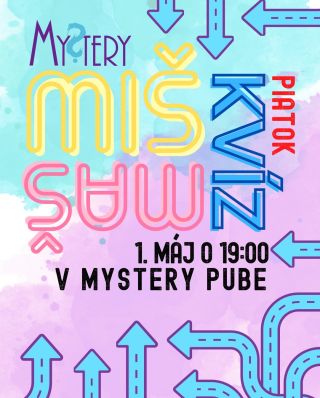 Májové eventy už v predaji na www.mysteryeshop.sk. Tešíme sa na vás. #smemystery
