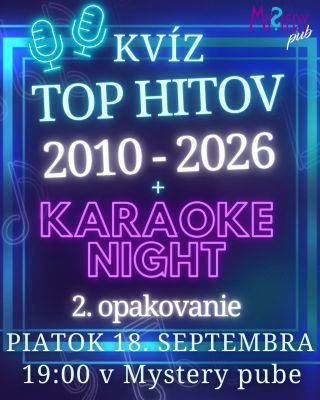 Pripravili sme pre vás ďalší hudobný Mystery kvíz na tému hitov z rokov 2010-2026. Tešiť sa môžete nie len na parádne mená...