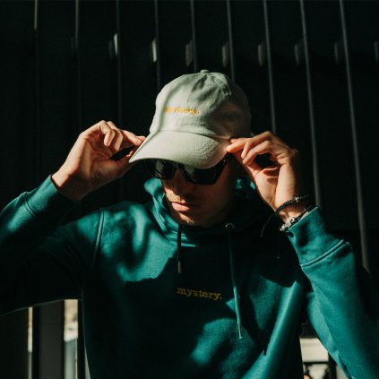 Cap mystery. mint green