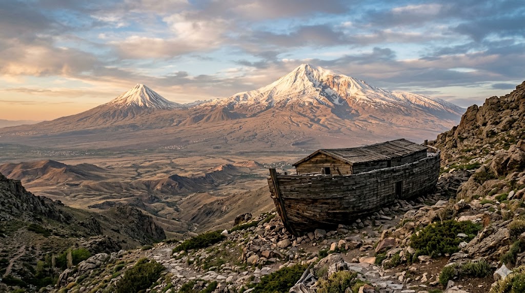 Bájná hora Ararat - Místo, kde přistála archa Noemova