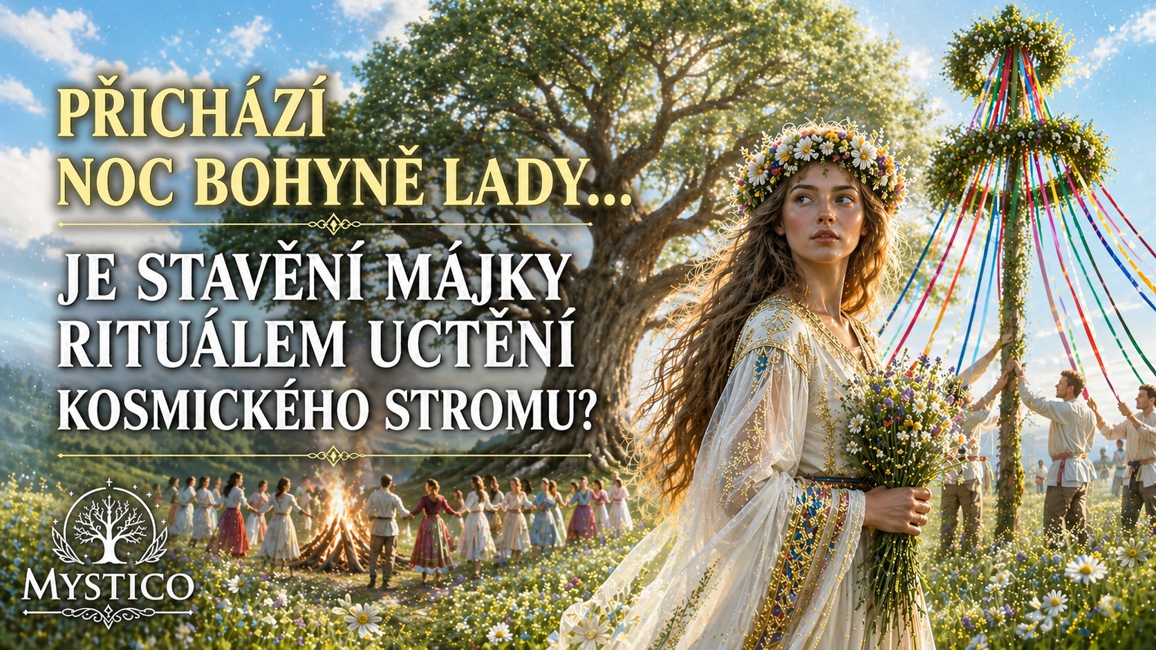 Pálení čarodějnic je novodobý název. Skutečný původ svátku je mnohem krásnější