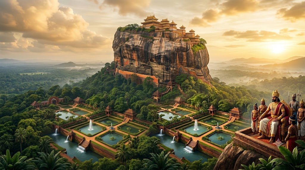 Sigiriya - Velkolepé ruiny starověkého chrámu, který se dotýkal nebes