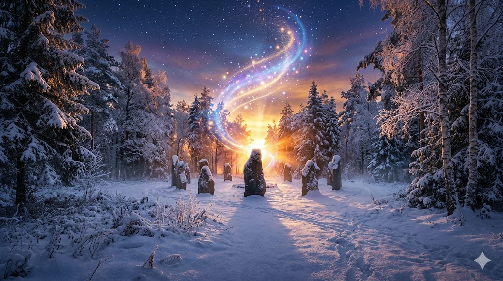 Magická energie zimního Slunovratu