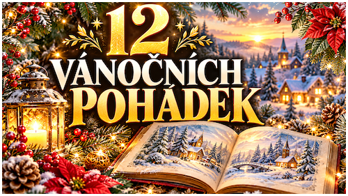 12 vánočních pohádek od Ava Brožová