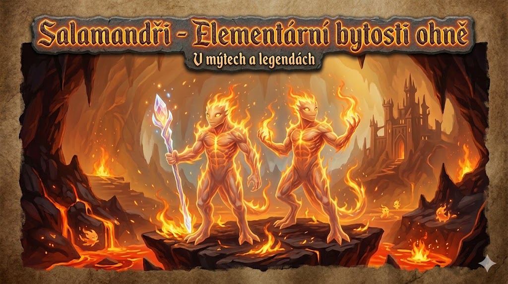 Salamandři - Elementární bytosti ohně